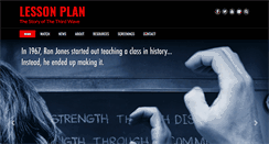 Desktop Screenshot of lessonplanmovie.com
